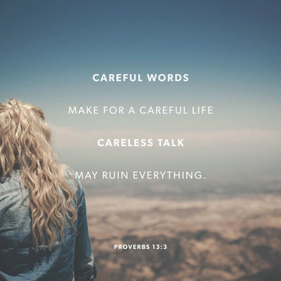 Proverbs 13:3
