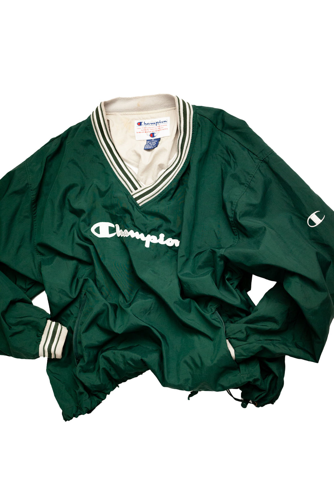 Vintage Champions popular Pullover Windbreaker